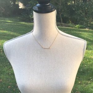 Touchstone Crystal by Swarovski Bar Necklace